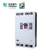 天正电气 DZ20L-600 20KA 热磁式 600A 4P 手动固定式380V 01020020648塑壳漏电断路器