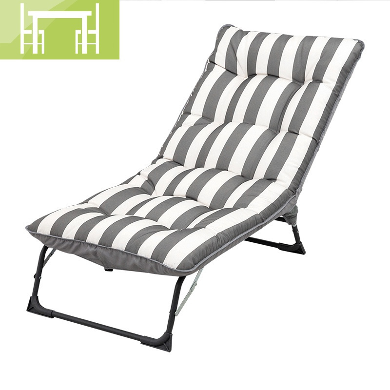 欧德折叠躺椅靠背椅办公室午睡椅午休休闲折叠椅懒人家用便携睡椅视频