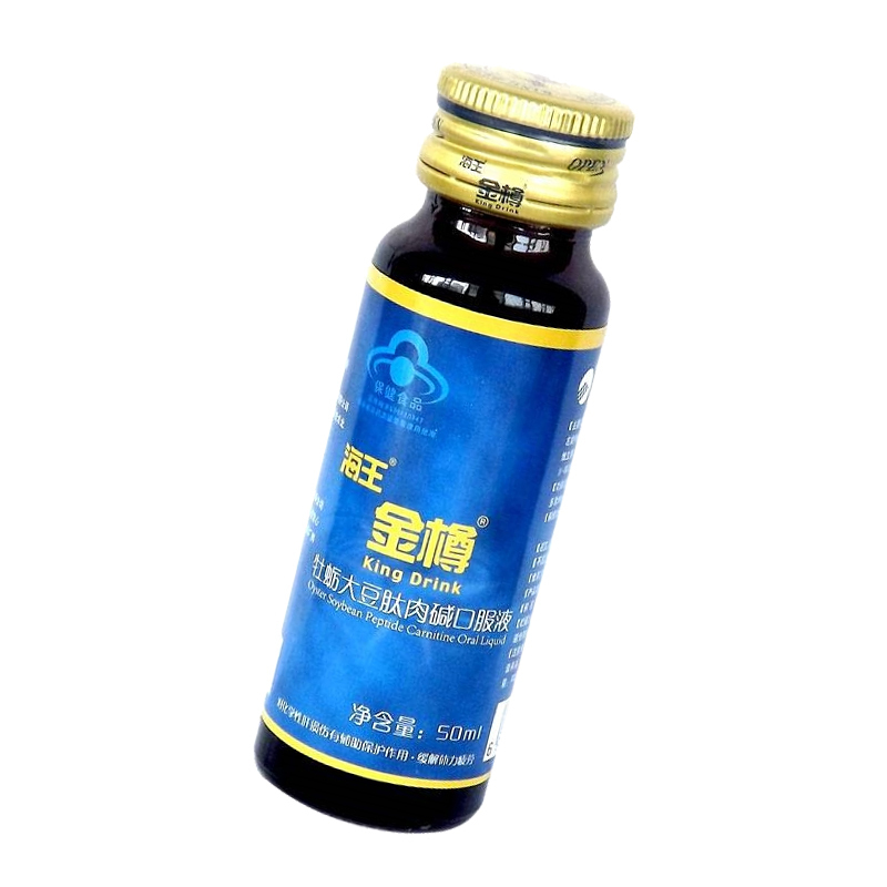 海王金樽牡蛎大豆肽肉碱口服液 50ml*5瓶 南宁海王高清大图