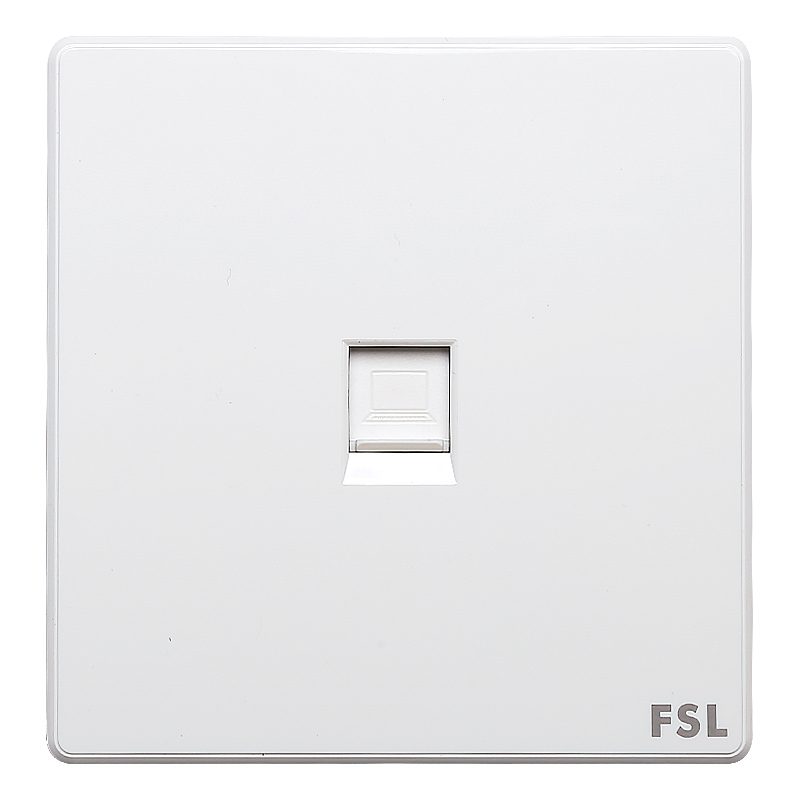 FSL 单电脑插座(白色) F22-DN (单位:个)