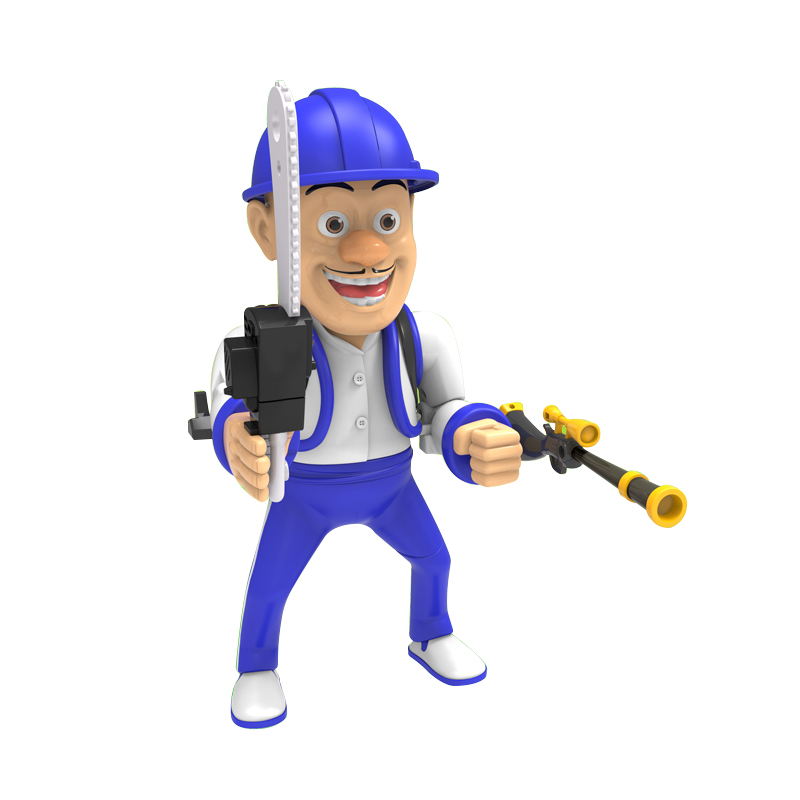 灵动创想熊新奇系列-幻变装甲5641高清大图