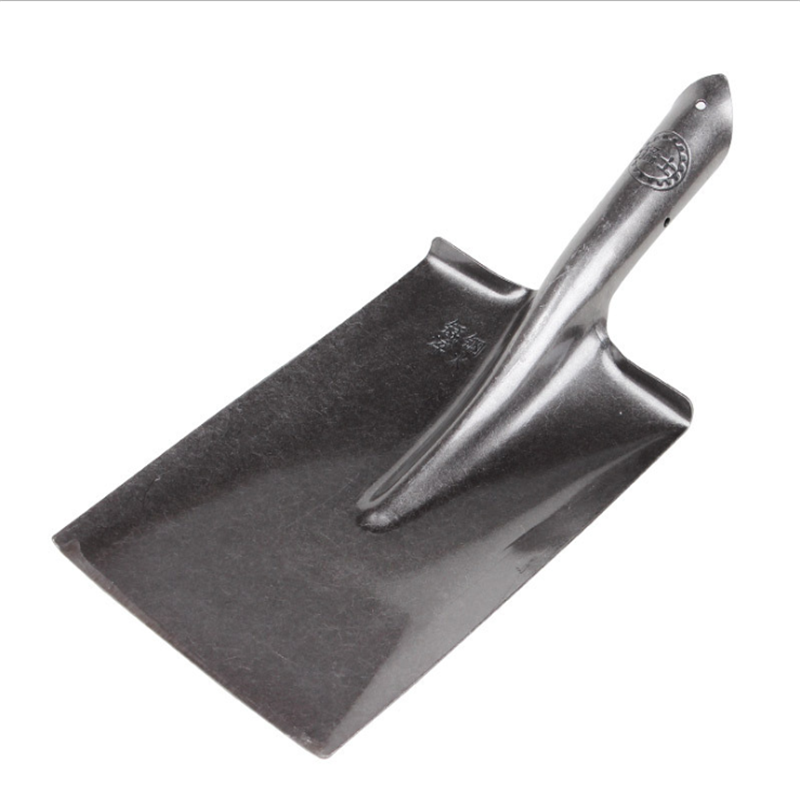 加厚全钢铲子铁锹户外挖土钢锹平口铁锹锹把