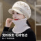 中老年人帽子女秋冬妈妈毛线帽加厚保暖洋气冬季针织帽护耳老太太