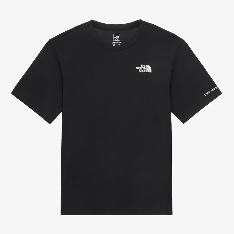 THE NORTH FACE北面中性短袖圆领印花透气吸汗户外休闲运动T恤高清大图