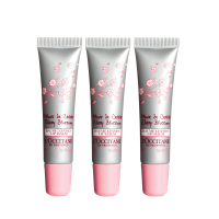 欧舒丹(L’OCCITANE) 甜蜜樱花润唇膏12ml*3个一组 滋润 保湿修护