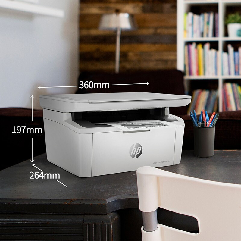 HP惠普M30W黑白激光多功能无线WiFi网络手机打印机 M1005w（无线款，原装加粉低成本，推荐） 套餐一