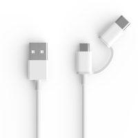 ZMI（紫米）USB数据线Type-C＆MicroUSB二合一数据线（黑）