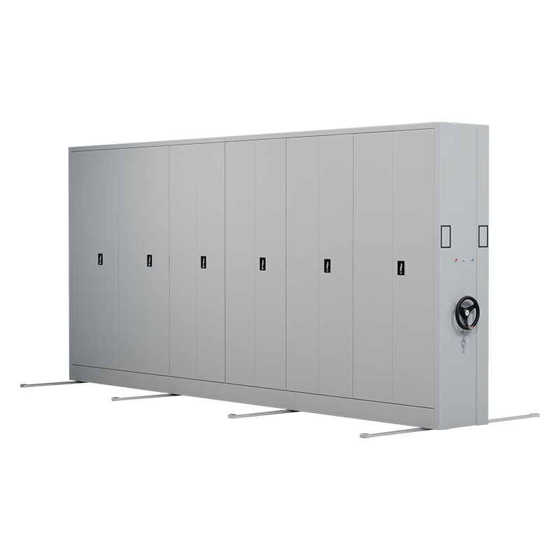 臻远 ZY-MJJA-34 电动密集架移动档案柜钢制轨道密集柜 通门 一列6组