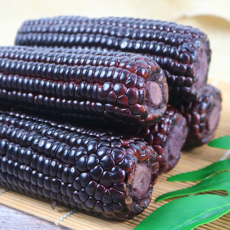 黑玉米头茬甜糯玉米0添加开袋即食220g*10高清大图