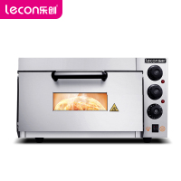 乐创(lecon)电烤箱 WL001 商用电烤箱 单层大容量 披萨蛋挞月饼烘炉 旋钮定时电热烤炉 烘焙设备
