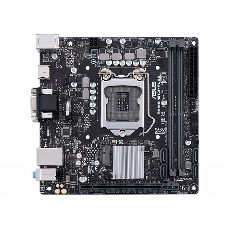 ab华硕 prime h310i plus h310台式机电脑mini-itx主板支持8代intel