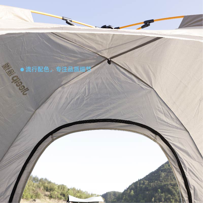 追璞户外背包 轻量化防水50L旅行登山包多功能分区设计防泼水耐磨透气背板高清大图