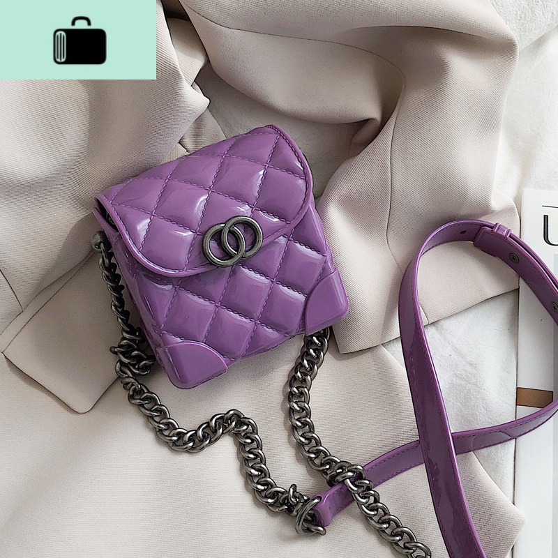 迷你小包包2020新款果冻包潮韩版ins时尚百搭少女链条斜挎零钱包NEW LAKE高清大图