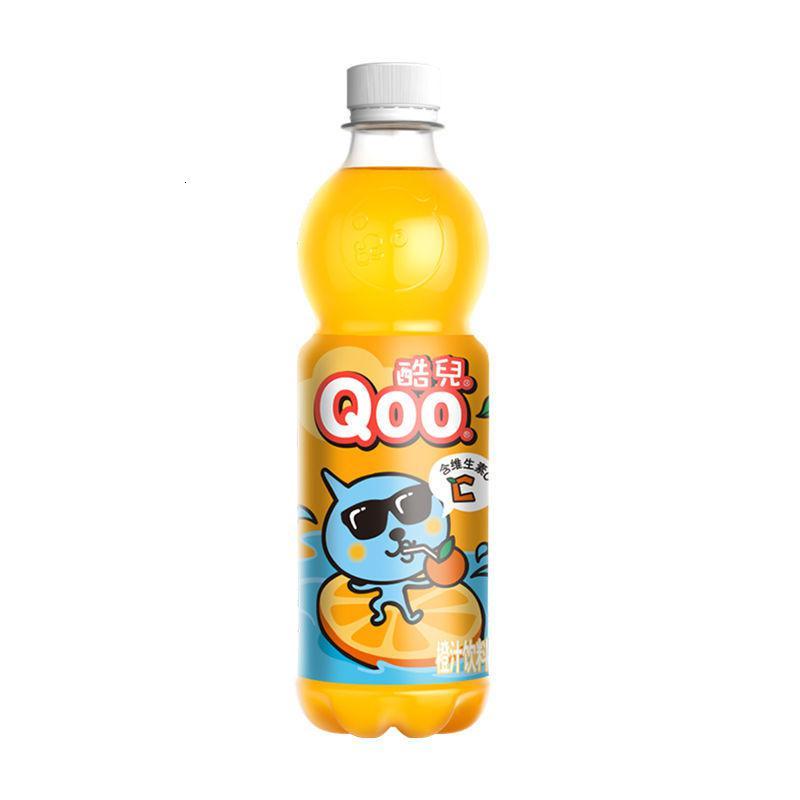 可口可乐品牌 酷儿橙味450ml/瓶 橙汁果汁饮料整箱