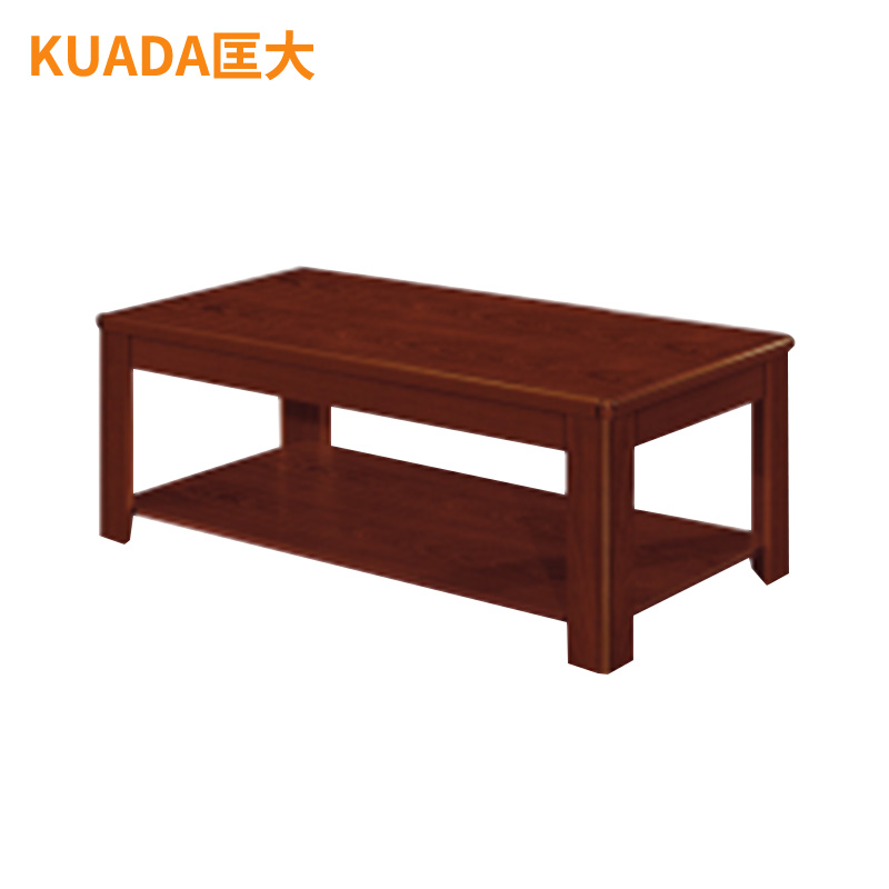 匡大 油漆办公室茶几实木长茶几KD-D0121高清大图