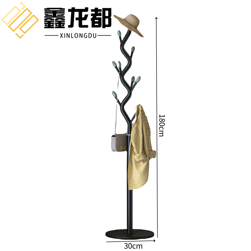 鑫龙都衣帽架1.8米个