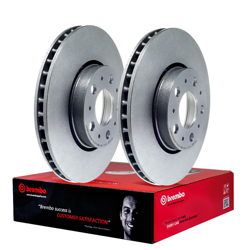 布雷博(brembo)前盘09.5180.31适配08-11款博悦 1.4T(对装)