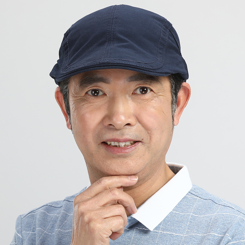 盛世尼曼中老年人帽子男士爸爸爷爷老头春夏中年薄款透气鸭舌帽老人