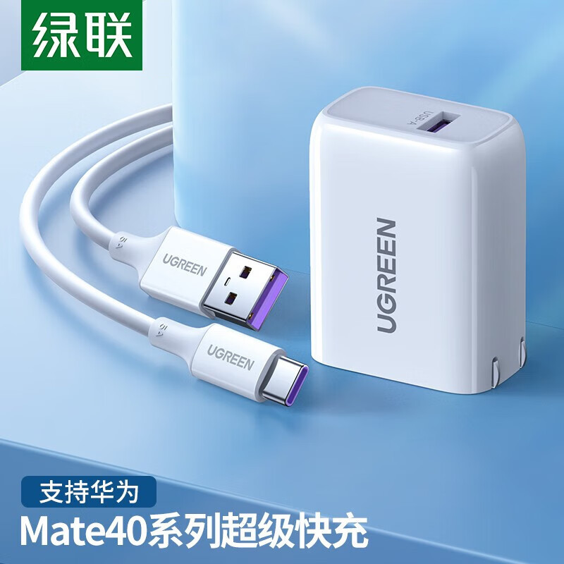 绿联(Ugreen) CD179 Type-C超级快充套装 输入 100-240V~50/60Hz 600mA