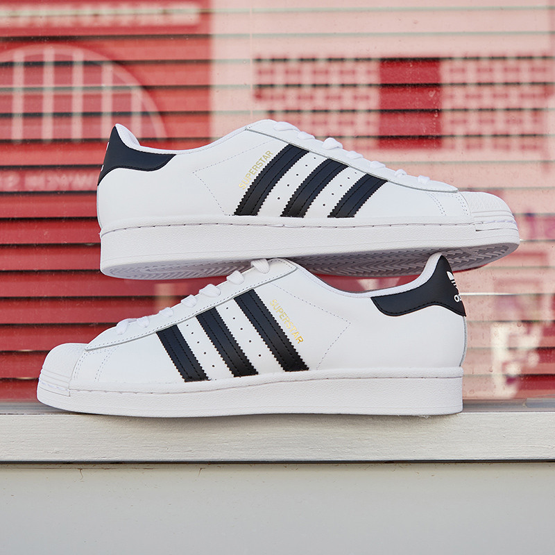adidas阿迪达斯三叶草男鞋女鞋2020新款SUPERSTAR运动鞋休闲板鞋EG4958