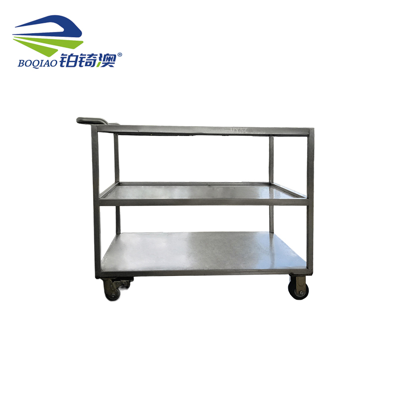 铂锜澳 不锈钢三层手推车/ 114*89*32cm/台高清大图