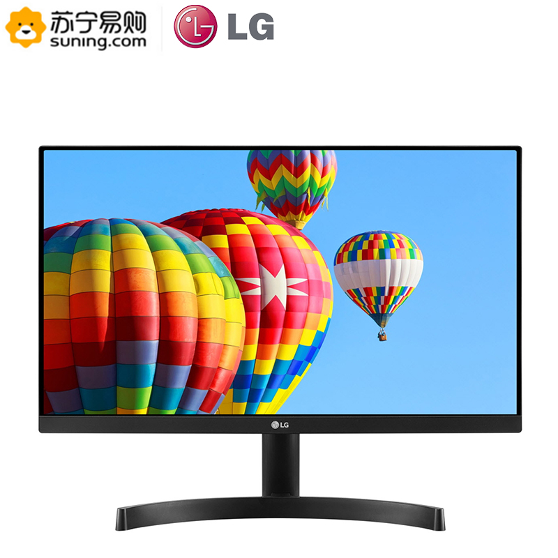 LG 27MK600M 27英寸高清IPS屏三面窄边框可壁挂电脑液晶显示器