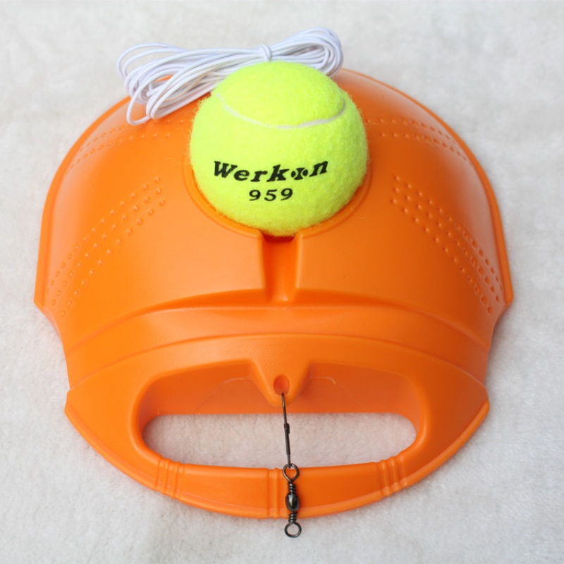 升级款训练网球练习球训练器带线网球底座单人回弹带绳网球