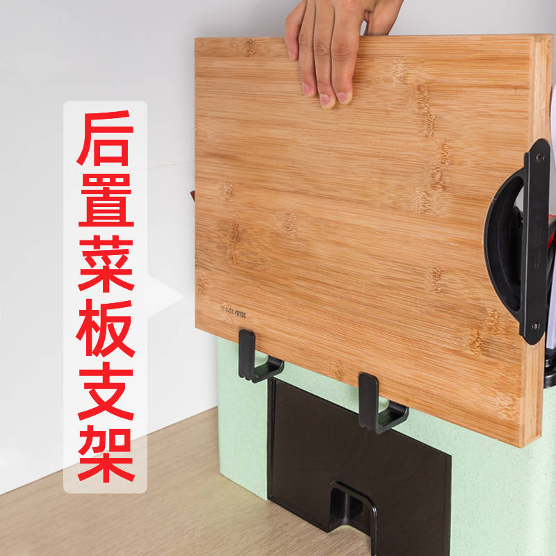 调料盒套装家用多功能厨房用品刀架置物架收纳盒调料架佐料调味盒 敬平 双层3连格抽拉式便捷创意推荐厨具高清大图