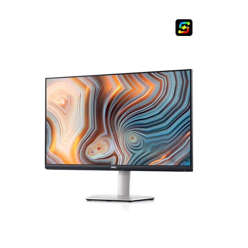 戴尔(DELL)27英寸4K显示器 IPS Type-C65W反向充电内置音箱旋转升降电脑显示屏S2722QC防蓝光版