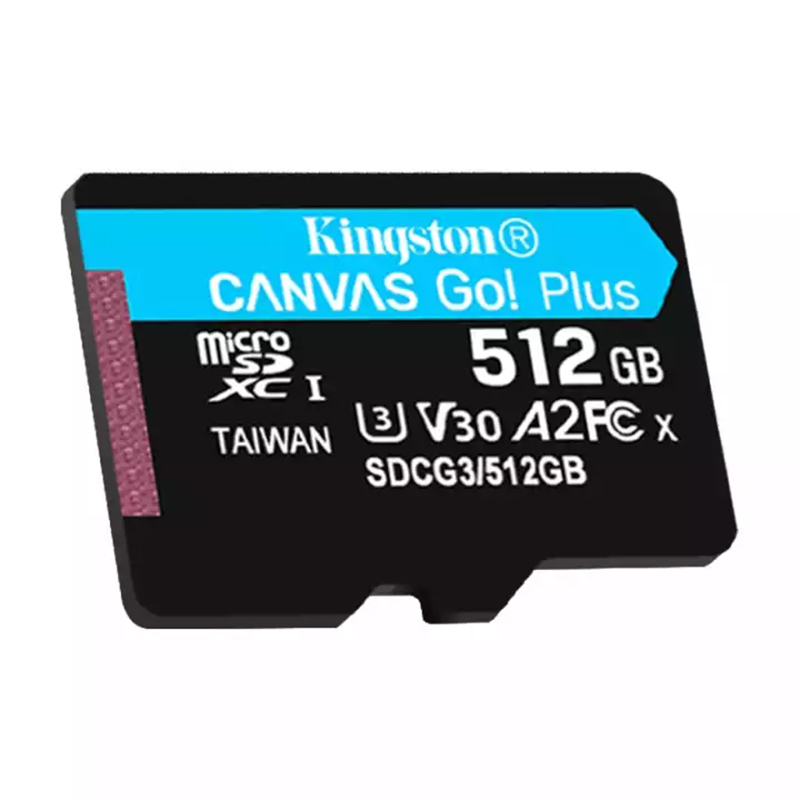 金士顿(Kingston)TF卡512GB U3 V30 A2 支持4K 读170MB/s写90MB/s手机存储卡内存卡