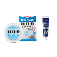 资生堂个护护理组合(资生堂吾诺多效防晒凝露80gLG麦迪安牙膏120g)