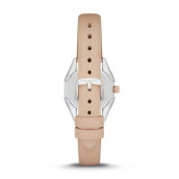 阿玛尼(EMPORIO.ARMANI)手表 时尚气质手表皮质表带石英表女士腕表 AR11031
