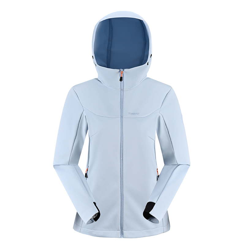 探路者 女式针织软壳外套 TAEEAN82043/件高清大图
