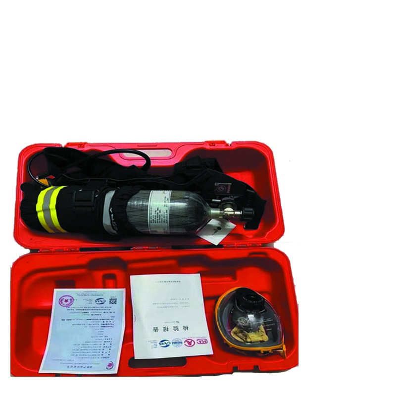 恒泰正压式呼吸器3C认证碳纤维气瓶6.8L正压式消防呼吸器(机械表)高清大图
