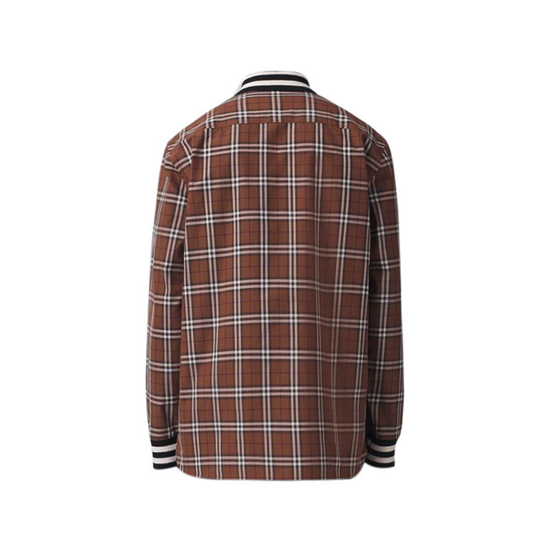 博柏利巴宝莉burberry男款棉质长袖休闲衬衫80481811