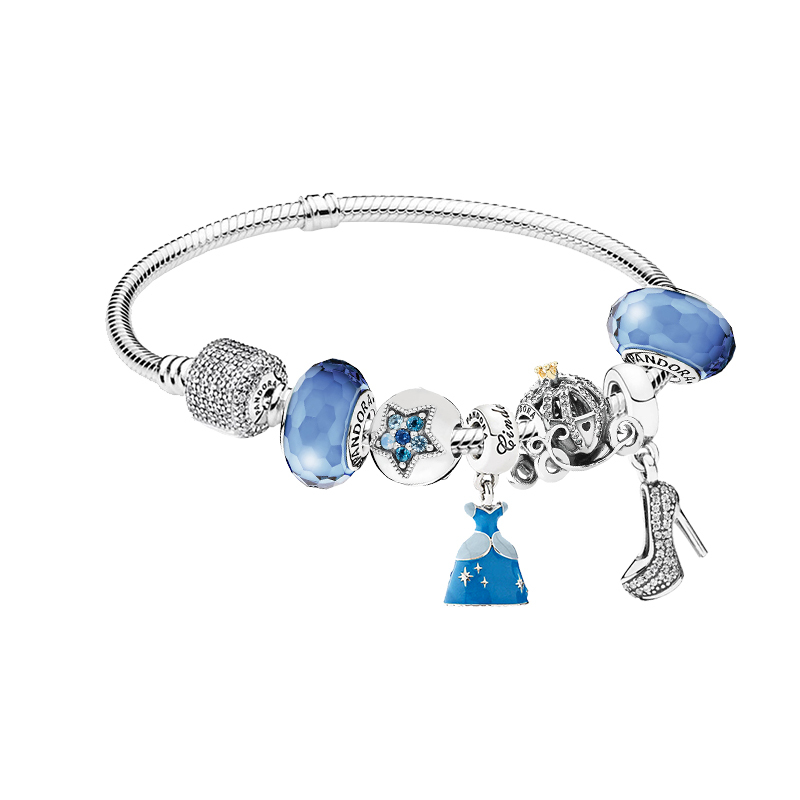 pandora潘多拉手链女925银灰姑娘时尚饰品520送女友生日佳选