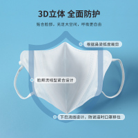 界面医疗 医用口罩 3d立体 灭菌级 独立装 瘦脸 网红 黑白色 女 成人