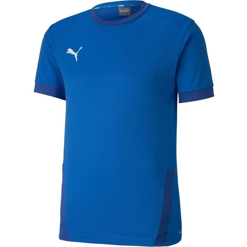 彪马(Puma)高弹透气训练T恤男款Puma团队比赛运动短袖速干衣