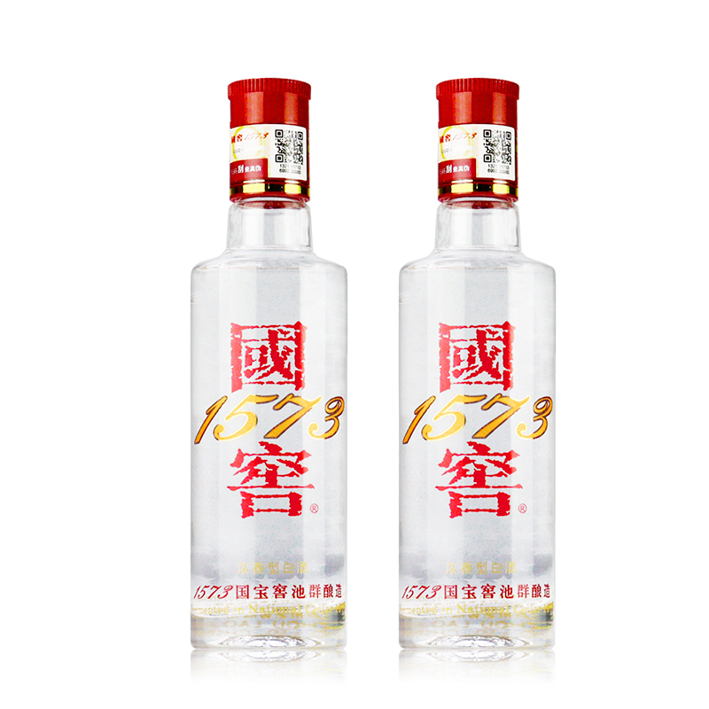 泸州老窖国窖1573 52度100ml*1瓶浓香型小酒白酒光瓶装高清大图
