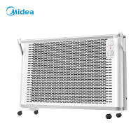 美的(Midea)取暖器NDK20-18F1 居浴两用速热电暖气片电暖风 欧式快热炉防水壁挂式电暖器速热省电节能