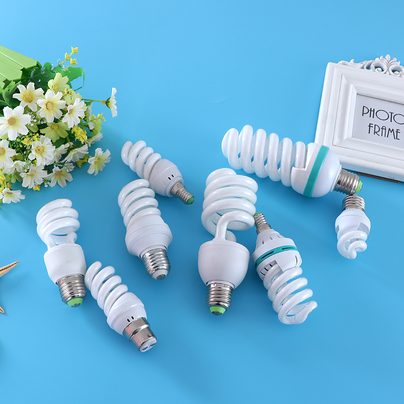 苏宁优购节能灯家用超亮螺口螺旋白光暖光e27e14小螺纹b22卡口室内