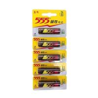 10节装555电池5号干电池1.5v五号电池遥控玩具车小号碱性电池 5号10粒 默认