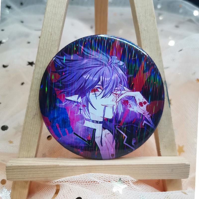 凹凸世界周边雷狮安迷修帕洛斯嘉德罗斯格瑞金卡米尔同人徽章吧唧 5.