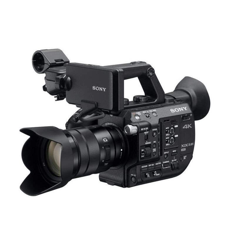 索尼（SONY）PXW-FS5K 手持式摄影机套餐（含64GSD卡*6+索尼读卡器+多合一读卡器*3+意美捷三脚架）