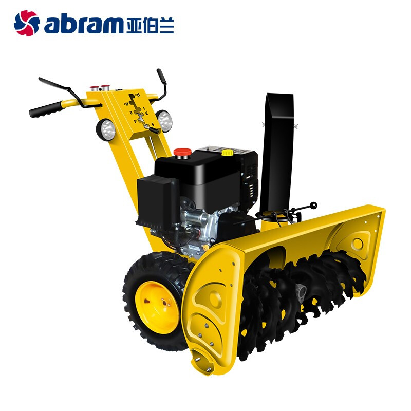 亚伯兰ABRAM-110SX -PLUS-Q2手推式无极变速扫雪机(92#燃油款420CC马力)手推式扫雪车物业道路除雪高清大图