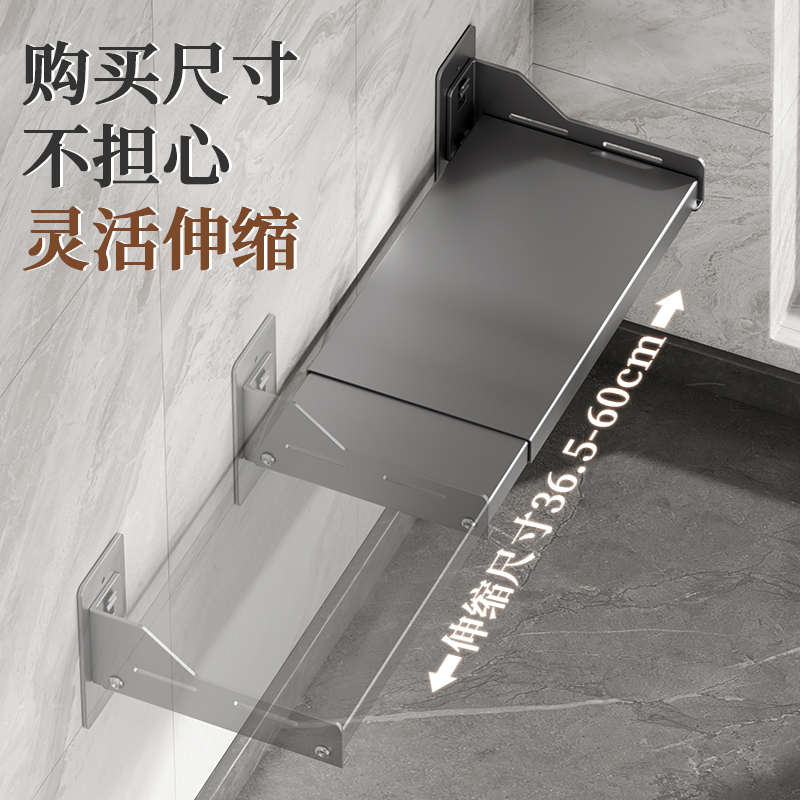 家佰利厨房微波炉置物架壁挂免打孔调料烤箱电饭煲多功能置物架收纳架子