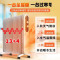 格力(GREE)电油汀取暖器 NDY19-S6130 家用 油丁电暖器 节能取暖器 干衣加湿暖气片 17片3000W油汀
