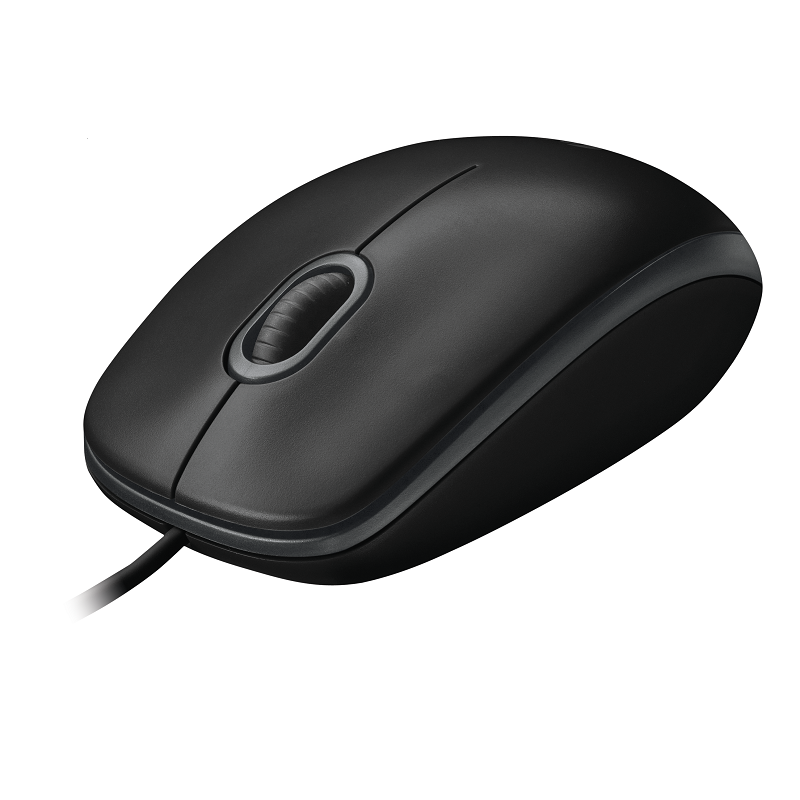 Logitech 罗技 有线鼠标 B100高清大图
