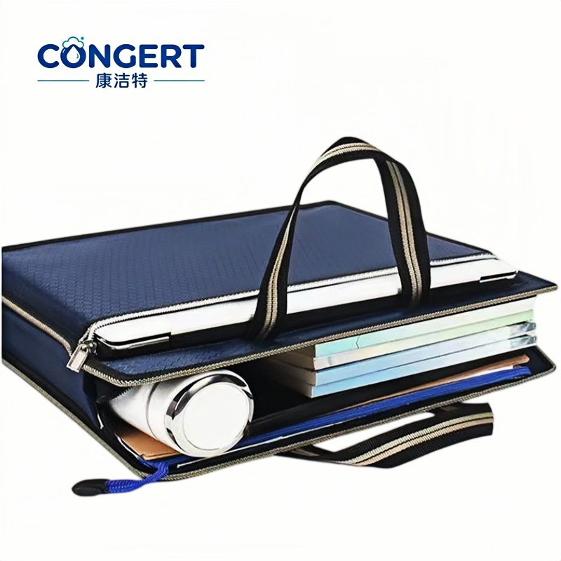 CONGERT手提包 文件包 公文包 收纳包38*30*7cm/个高清大图