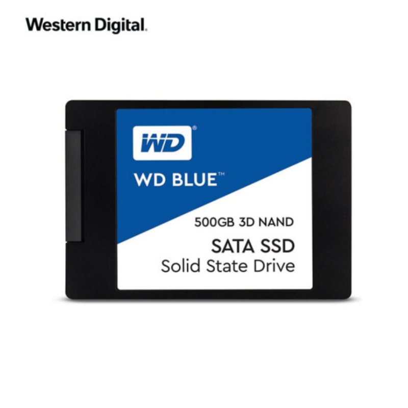 西部数据 WD BLUE系列-3D版 500GB SSD 固态硬盘(WDS500G2B0A)